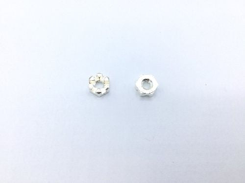 MS9364-09 Plain Slotted Hexagon Nut (3)