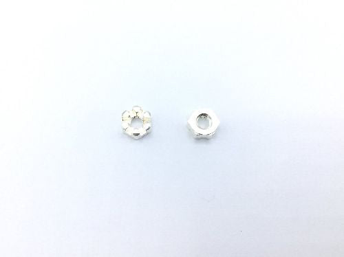 MS9364-09 Plain Slotted Hexagon Nut (4)