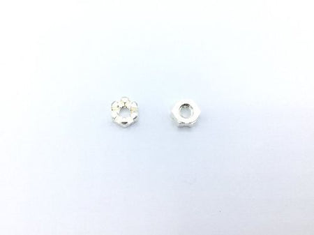 MS9364-09 Plain Slotted Hexagon Nut (4)