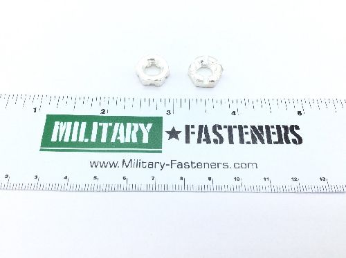 MS9364-11 Plain Slotted Hexagon Nut
