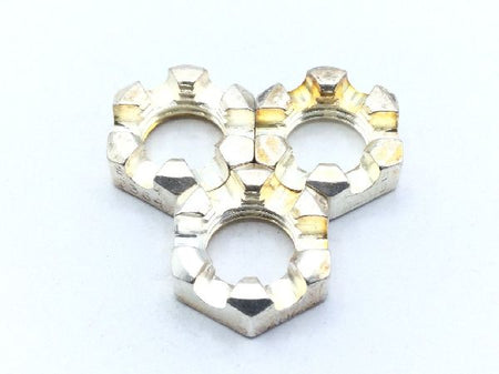 MS9364-12 Plain Slotted Hexagon Nut