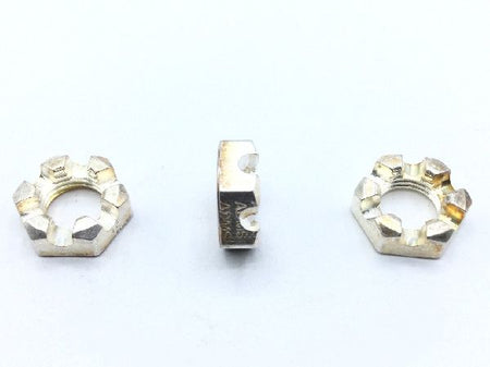 MS9364-12 Plain Slotted Hexagon Nut (3)