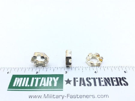 MS9364-12 Plain Slotted Hexagon Nut (5)