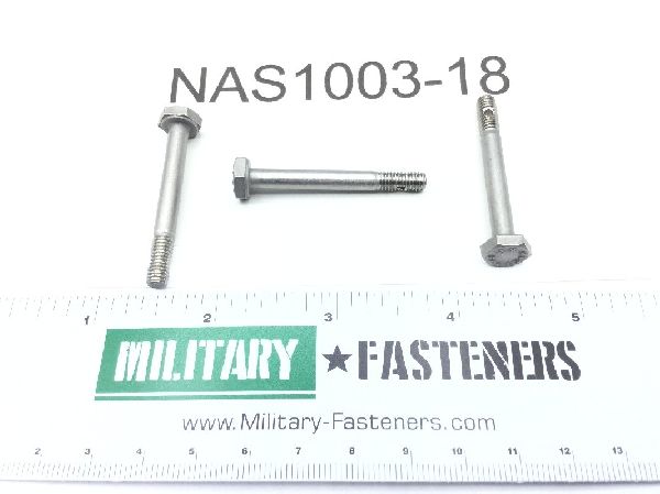 NAS1003-18 Machine Bolt