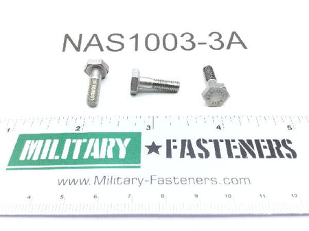 NAS1003-3A Machine Bolt
