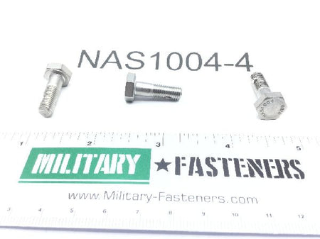 NAS1004-4 Machine Bolt