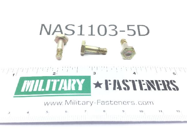 NAS1103-5D Shear Bolt