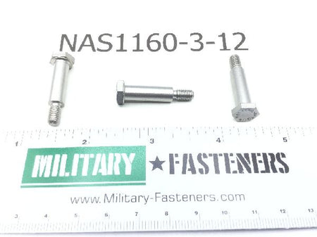 NAS1160-3-12 Shoulder Bolt