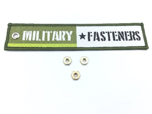 NAS509-06 Plain Hexagon Nut (2)
