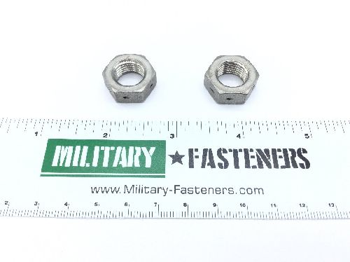 NAS509-8C Plain Hexagon Nut