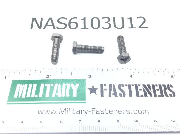 NAS6103U12 Shear Bolt