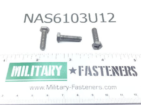 NAS6103U12 Shear Bolt
