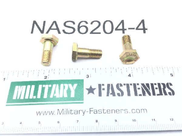 NAS6204-4 Shear Bolt
