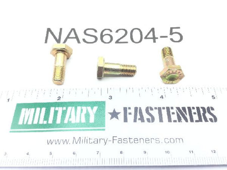 NAS6204-5 Shear Bolt (2)