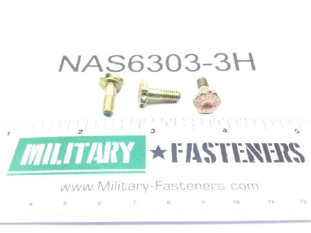 NAS6303-3H Shear Bolt