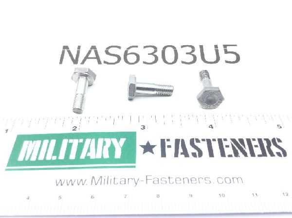 NAS6303U5 Shear Bolt