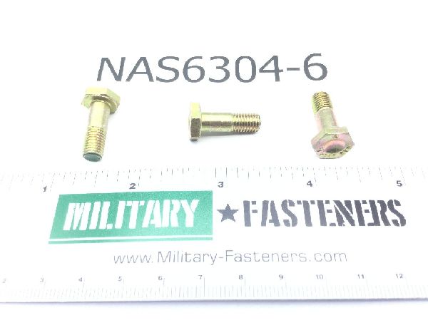 NAS6304-6 Shear Bolt