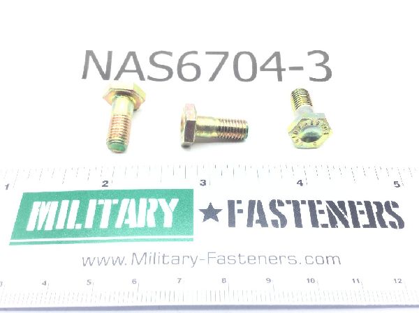 NAS6704-3 Shear Bolt