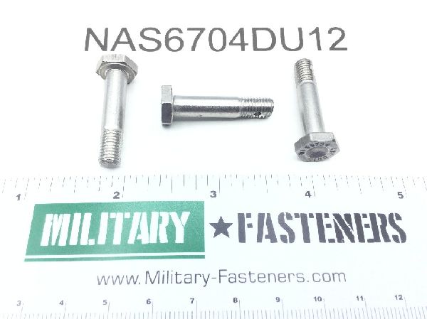 NAS6704DU12 Shear Bolt