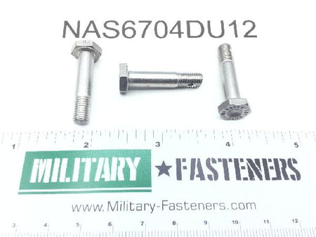 NAS6704DU12 Shear Bolt