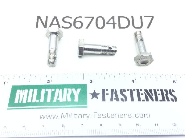 NAS6704DU7 Shear Bolt