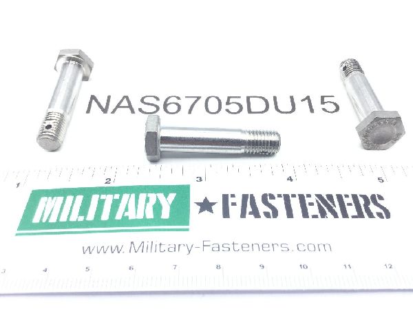 NAS6705DU15 Shear Bolt