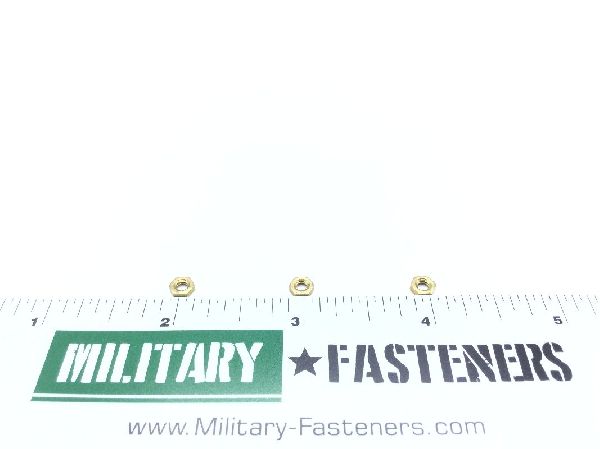 NAS671-4 Plain Hexagon Nut (6)