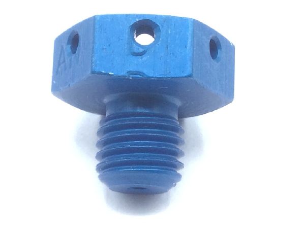 2ea AN814-02L MS9015-02 1/8” OD Tube Plug With Lockwire Holes Details about    