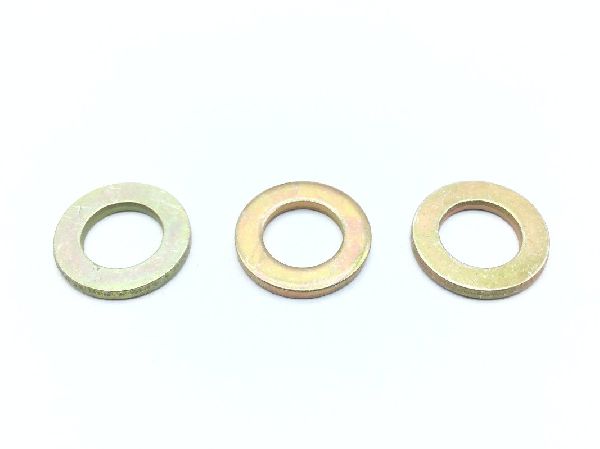 YELLOW CAD 9/16" O.D T=0.0315" 100 ea 5/16" THIN AN WASHER AN960-516L 
