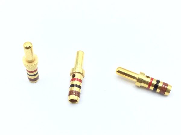 M39029/5-115 MIL-Spec 24-20 AWG Gold Solid Socket Female Contact Terminal  (Size 20)