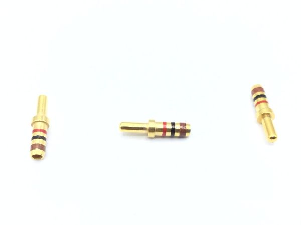 TE Connectivity M39029/1-102 GOLD CONTACT PIN 14 Size Crimp 16AWG