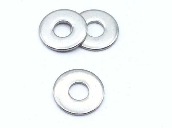 #2 Stainless Steel Flat Washer 0.250" OD x 0.020" PKG of 100 MS15795-802
