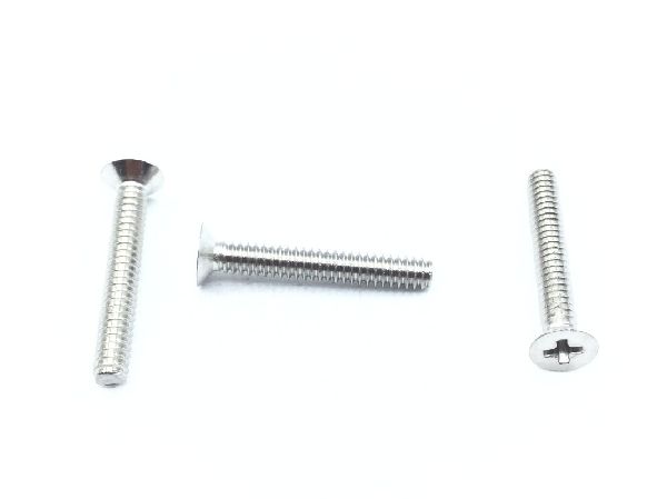 50 Details about   Qty 4-40 X 3/4" Stainless Steel Phillips Flat Head Screws MS24693-C8 
