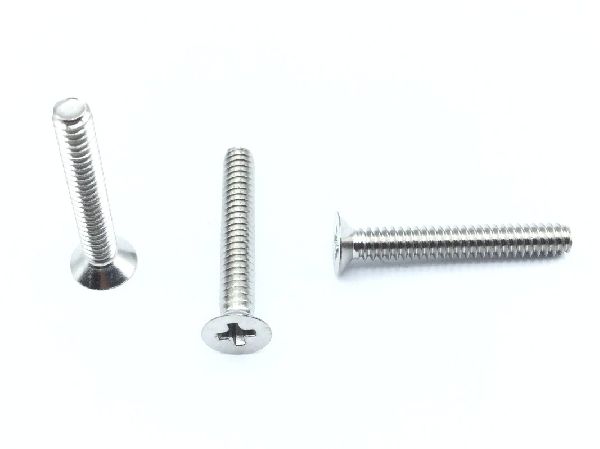 50 4-40 X 3/4" Stainless Steel Phillips Flat Head Screws Details about   Qty MS24693-C8 