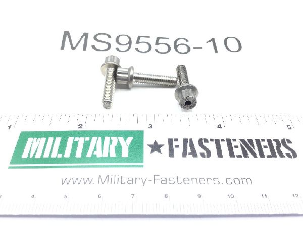 #10-32 Double Hex 12 Point Aerospace Aircraft Bolts MS9208-15 Military Standard 
