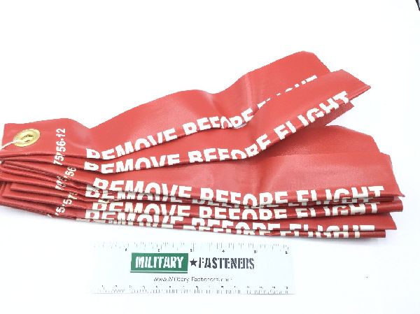 NAS Remove Before Flight Streamer, Red - 48 Inches